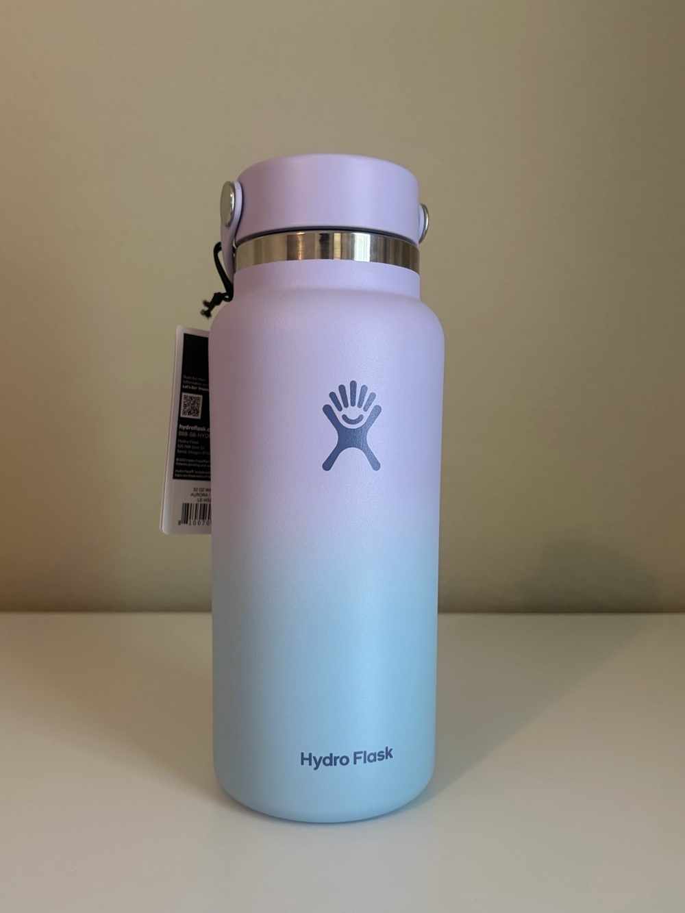 Hydro Flask Lilac Stainless Insulated Bottle with Carry Cap